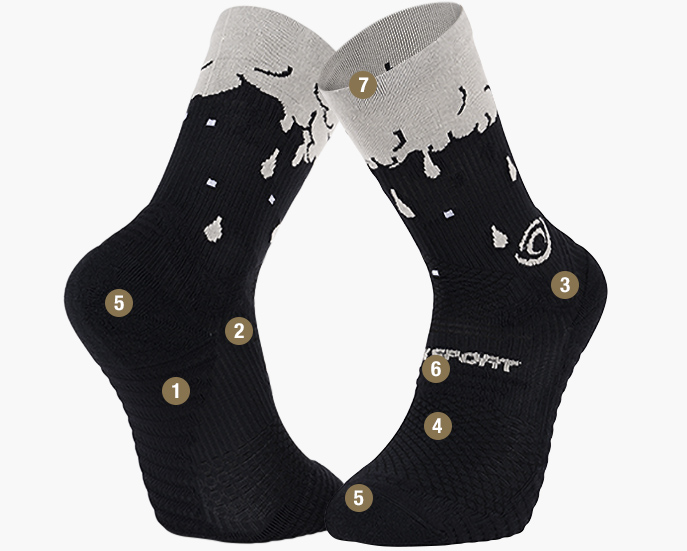 Socks TRAIL ULTRA NUTRISOCKS Oktoberfest